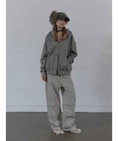 SETUP-EXE(セットアップイーエックスイー)の「PIN TUCK EYELET PANTS / BEIGE(その他パンツ・レディース・その他・SMALL/MEDIUM)」の10枚目の写真