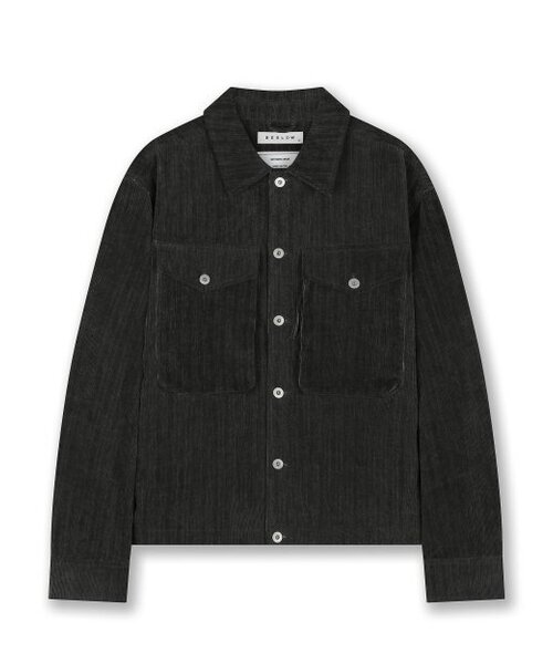BESLOW(ビースロー)の「VINTAGE WASHED CORDUROY JACKET WASHED BLACK(その他アウター・メンズ・その他・X-LARGE)」の1枚目の写真