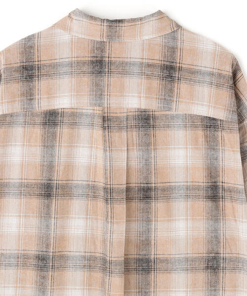 NOT4NERD(ノットフォーナード)の「NOT4NERD/ノットフォーナード/Temple Patch Checkered Shirt(シャツ/ブラウス・メンズ・ブラウン/モスグリーン・XL/L/M)」の10枚目の写真