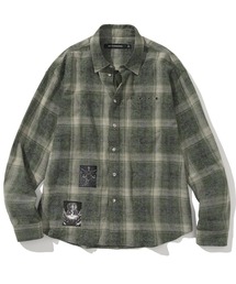 NOT4NERD（ノットフォーナード）の「NOT4NERD/ノットフォーナード/Temple Patch Checkered Shirt（シャツ/ブラウス）」