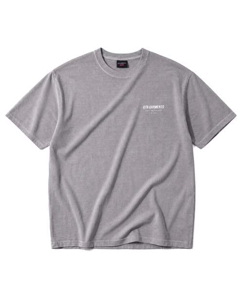 QT8 GARMENTS(キューティーエイトガーメント)の「LB Pigment Simple Logo Tee (Grey)(Tシャツ/カットソー・レディース・その他・X-LARGE/MEDIUM/LARGE/SMALL)」の3枚目の写真
