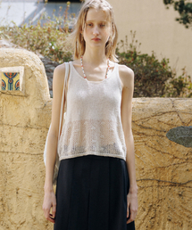 Lizzy knit sleeveless (ivory)