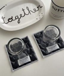 Made in I | Glossy Heart Stitch Coaster(ランチョンマット/テーブルウェア)