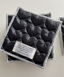 Made in I（メイドインアイ）の「Glossy Heart Stitch Coaster（ランチョンマット/テーブルウェア）」