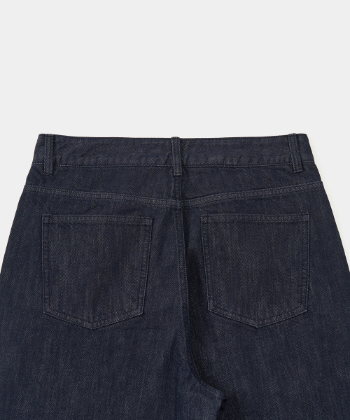 EXCONTAINER(エックスコンテナ)の「ワイドフレアローデニムパンツ (RAW INDIGO)(デニムパンツ・メンズ・その他・LARGE/X-LARGE/SMALL/MEDIUM)」の4枚目の写真