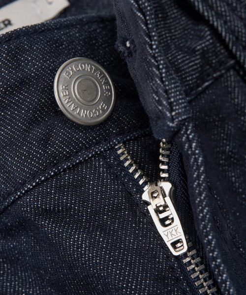 EXCONTAINER(エックスコンテナ)の「ワイドフレアローデニムパンツ (RAW INDIGO)(デニムパンツ・メンズ・その他・LARGE/X-LARGE/SMALL/MEDIUM)」の6枚目の写真