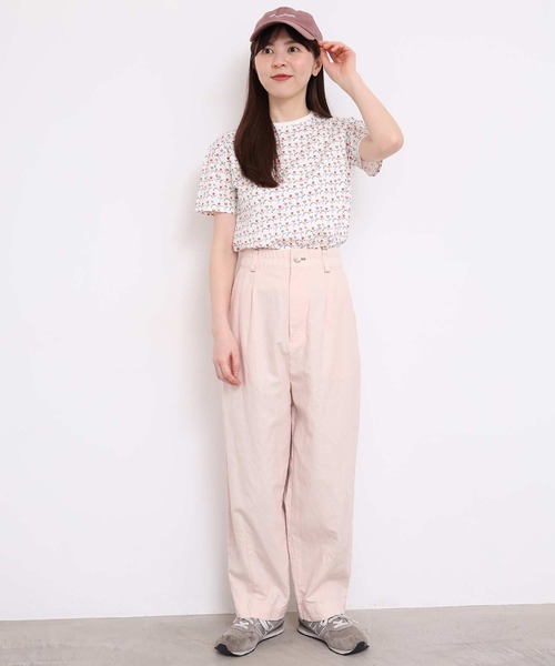 l'atelier du savon(アトリエドサボン)の「washi cotton ちょいまるカーブパンツ(その他パンツ・レディース・オフホワイト/カーキ/ピンク・FREE)」の13枚目の写真