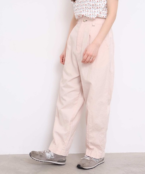 l'atelier du savon(アトリエドサボン)の「washi cotton ちょいまるカーブパンツ(その他パンツ・レディース・オフホワイト/カーキ/ピンク・FREE)」の10枚目の写真