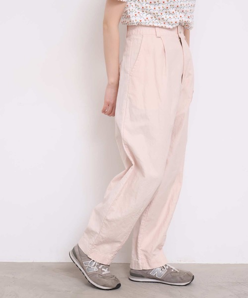 l'atelier du savon(アトリエドサボン)の「washi cotton ちょいまるカーブパンツ(その他パンツ・レディース・オフホワイト/カーキ/ピンク・FREE)」の8枚目の写真