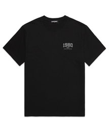 MINI 1980 オーバーサイズ 半袖Tシャツ (VS0050) ブラック/グレー