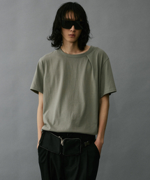 ワイドネックジョーTシャツ【カーキ】