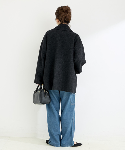 追加》ブークレージャージ着流しコート（その他アウター）｜B.C STOCK