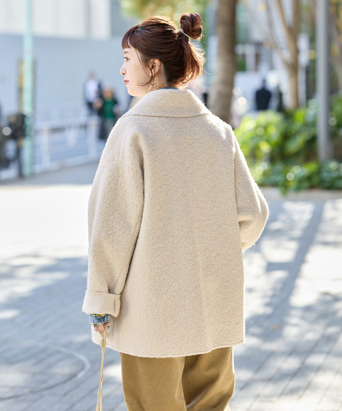 追加》ブークレージャージ着流しコート（その他アウター）｜B.C STOCK