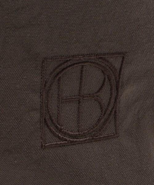 hobo(ホーボー)の「<hobo>ナイロン オックスフォード 2WAY トート バッグ(トートバッグ・メンズ・ダークグレー/ブラウン系・FREE)」の10枚目の写真