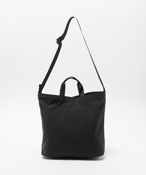 hobo(ホーボー)の「<hobo>ナイロン オックスフォード 2WAY トート バッグ(トートバッグ・メンズ・ダークグレー/ブラウン系・FREE)」の12枚目の写真