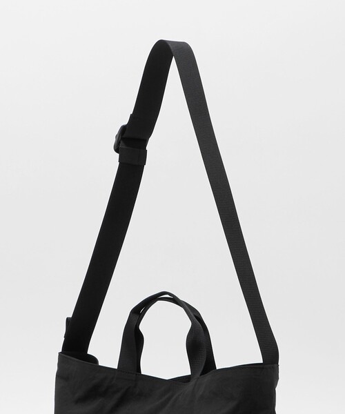 hobo(ホーボー)の「<hobo>ナイロン オックスフォード 2WAY トート バッグ(トートバッグ・メンズ・ダークグレー/ブラウン系・FREE)」の14枚目の写真