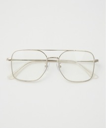 SLY（スライ）の「【2026SS新作】SQUARE METAL FLAME EYEWEAR スクエア メタルフレーム アイウェア 冬服 春服（メガネ）」