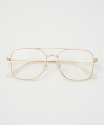 SLY（スライ）の「【2026SS新作】SQUARE METAL FLAME EYEWEAR スクエア メタルフレーム アイウェア 冬服 春服（メガネ）」