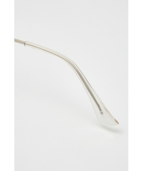 SLY（スライ）の「【2026SS新作】SQUARE METAL FLAME EYEWEAR スクエア メタルフレーム アイウェア 冬服 春服（メガネ・レディース・シルバー/ゴールド・FREE）」の9枚目の写真