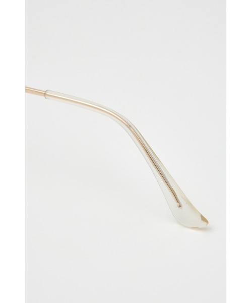 SLY（スライ）の「【2026SS新作】SQUARE METAL FLAME EYEWEAR スクエア メタルフレーム アイウェア 冬服 春服（メガネ・レディース・シルバー/ゴールド・FREE）」の17枚目の写真