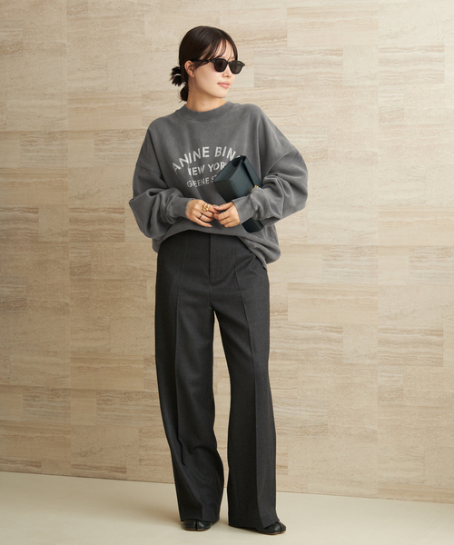 plage（プラージュ）の「ANINE BING / アニービン MILES SWEATSHIRT NY スウェット（スウェット・レディース・ブラック系その他・FREE）」の3枚目の写真