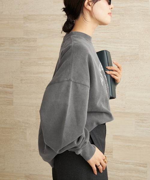 plage（プラージュ）の「ANINE BING / アニービン MILES SWEATSHIRT NY スウェット（スウェット・レディース・ブラック系その他・FREE）」の8枚目の写真