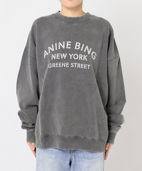 plage（プラージュ）の「ANINE BING / アニービン MILES SWEATSHIRT NY スウェット（スウェット・レディース・ブラック系その他・FREE）」の10枚目の写真