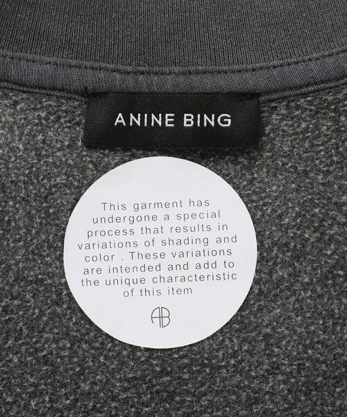 plage（プラージュ）の「ANINE BING / アニービン MILES SWEATSHIRT NY スウェット（スウェット・レディース・ブラック系その他・FREE）」の18枚目の写真