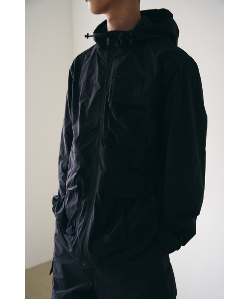 HUMTTO(ハムト)の「男性キャストウィンドブレーカージャケット(ナイロンジャケット・メンズ・ブラック/オリーブ・L-XL/2XL/M-L)」の6枚目の写真