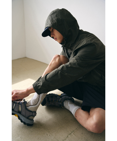 HUMTTO(ハムト)の「男性キャストウィンドブレーカージャケット(ナイロンジャケット・メンズ・ブラック/オリーブ・L-XL/2XL/M-L)」の11枚目の写真