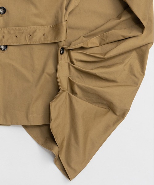 PRANK PROJECT（プランクプロジェクト）の「ドレープコート / Balloon Shaped Sleeveless Coat（その他アウター・レディース・チャコールグレー/ベージュ・FREE）」の5枚目の写真