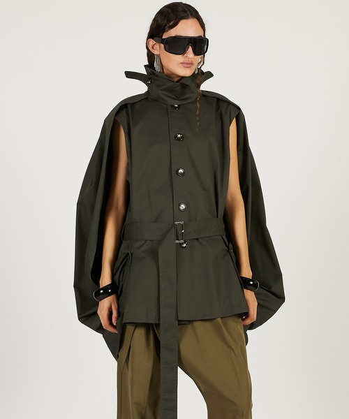 PRANK PROJECT（プランクプロジェクト）の「ドレープコート / Balloon Shaped Sleeveless Coat（その他アウター・レディース・チャコールグレー/ベージュ・FREE）」の13枚目の写真