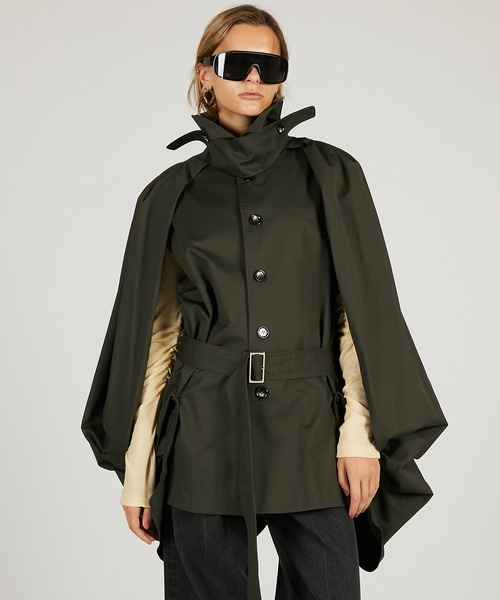 PRANK PROJECT（プランクプロジェクト）の「ドレープコート / Balloon Shaped Sleeveless Coat（その他アウター・レディース・チャコールグレー/ベージュ・FREE）」の15枚目の写真