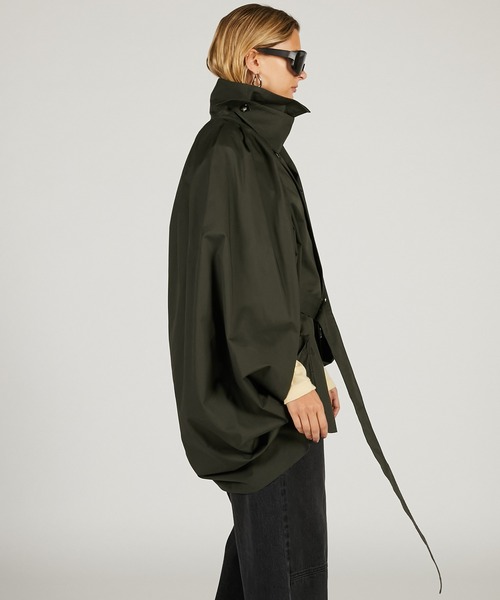 PRANK PROJECT（プランクプロジェクト）の「ドレープコート / Balloon Shaped Sleeveless Coat（その他アウター・レディース・チャコールグレー/ベージュ・FREE）」の19枚目の写真