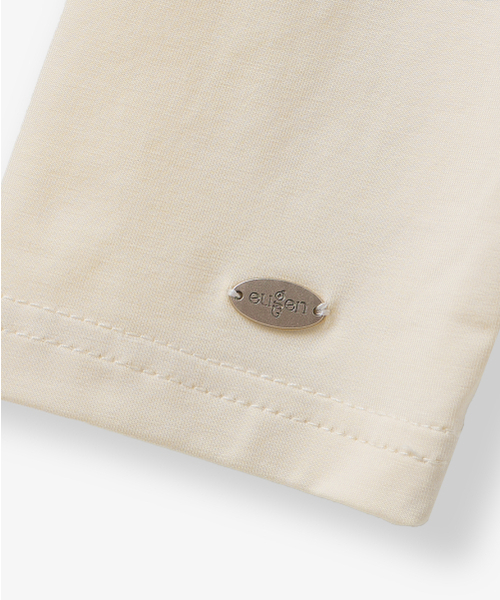 EUGGEN(ユジェン)の「レースネックセミクロップロングスリーブTシャツ_クリームバター(Tシャツ/カットソー・レディース・その他・SMALL/MEDIUM)」の7枚目の写真