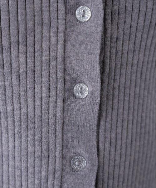 FREE'S MART(フリーズマート)の「◇〈MFM〉きらきらボタン襟ニット(ニット/セーター・レディース・ブラック/グレー/ネイビー/ホワイト/ピンク・FREE)」の18枚目の写真