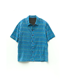 REKIND（リカインド）の「イカットウーブンショートスリーブシャツ（シャツ/ブラウス）」