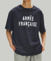KANEITEI（カネイテイ）の「ARMEE FRANCAISE SHORT SLEEVE (NAVY)（Tシャツ/カットソー）」