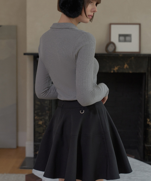 PLAYBOO（プレイブー）の「SKATER SKIRT W/INNER PANTS_Black（スカート・レディース・その他・SMALL/MEDIUM/LARGE）」の2枚目の写真