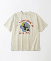 OUTSTANDING（アウトスタンディング）の「ミルシリーズTシャツ（ラッキーサーティーン）_オートミール1%（Tシャツ/カットソー）」