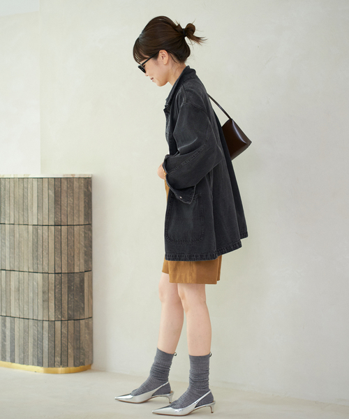 一部カラーWEB限定追加》coverall 4（デニムジャケット）｜Plage