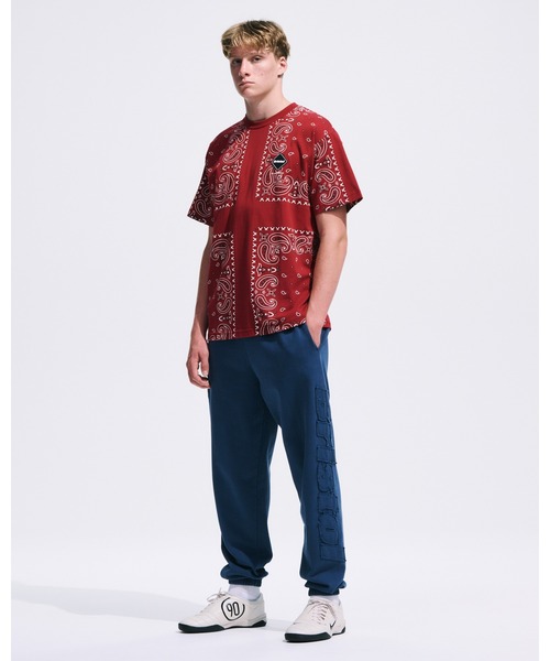 F.C.Real Bristol(エフシーレアルブリストル)の「CUT-OFF LOGO SWEAT PANTS(スウェットパンツ・メンズ・ブラック/ブルー/オフホワイト/レッド・SMALL/MEDIUM/LARGE/X-LARGE/XX-LARGE)」の12枚目の写真