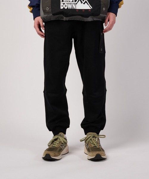 FIRST DOWN(ファーストダウン)の「スウェット テック パンツ(スウェットパンツ・メンズ・グレー/ブラック・L/XL/M)」の3枚目の写真