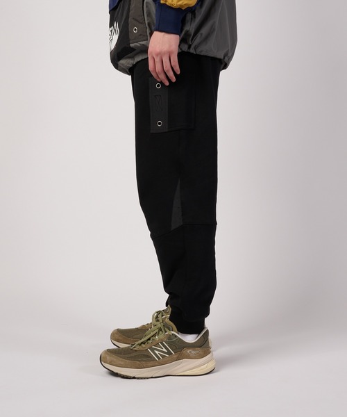 FIRST DOWN(ファーストダウン)の「スウェット テック パンツ(スウェットパンツ・メンズ・グレー/ブラック・L/XL/M)」の4枚目の写真
