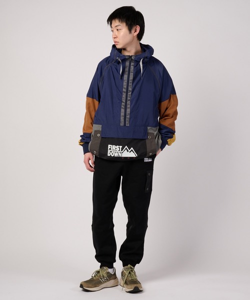 FIRST DOWN(ファーストダウン)の「スウェット テック パンツ(スウェットパンツ・メンズ・グレー/ブラック・L/XL/M)」の11枚目の写真