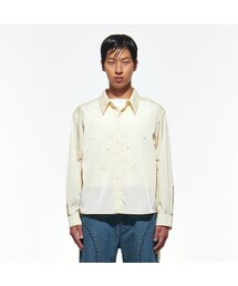 EERST（イアスト）の「Nylon Shirt [Glossy Yellow]（シャツ/ブラウス）」