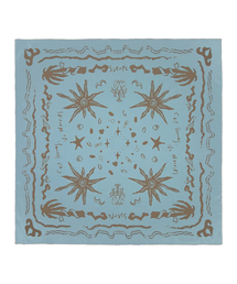 SSERPE（セルぺ）の「キャストドリームノーワリススカーフライトブルー（バンダナ/スカーフ）」