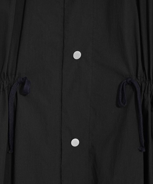 HARDCORE HAPPINESS(ハードコアハピネス)の「WAVE OVERSIZED CLASSIC COLLAR COAT_BLACK(トレンチコート・レディース・その他・FREE)」の4枚目の写真