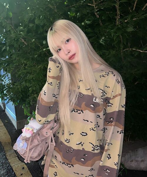LMCの「OG COMBO LONG SLV TEE dark pink(Tシャツ/カットソー・レディース・その他・S/M/L/XL)」の14枚目の写真
