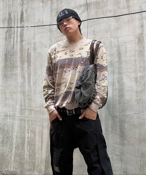 LMCの「OG COMBO LONG SLV TEE dark pink(Tシャツ/カットソー・レディース・その他・S/M/L/XL)」の3枚目の写真